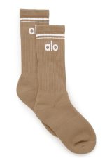 Alo Unisex Half-crew Throwback Sock - Image 4