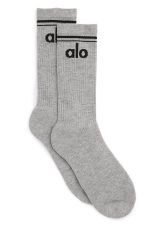 Alo Unisex Half-crew Throwback Sock - Image 6