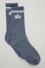 Alo Unisex Half-crew Throwback Sock - Image 12