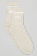 Alo Unisex Half-crew Throwback Sock - Image 10