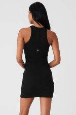Alo Goddess Ribbed Go-to Dress - Image 2