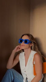 LW AZUL Gafas Loewe 8i - Image 1