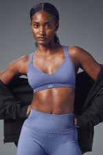 alo Bra Ribbed Seamless - Image 1