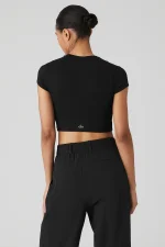 Alo Alosoft Crop Top - Imagen 2