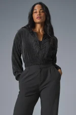 Cropped jacket - Image 2