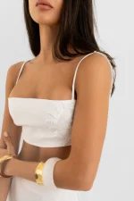 73231E7A-A1DB-4A93-9612-9F64AFE52C37 AGU-C SASKIA STRAPLESS TOP - Image 1