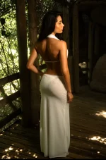 MAI-C MESH LONG DRESS - Image 2