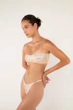 CNUDE TOP APP-SS CRYSTAL NUDE BIKINI - Image 1