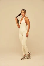 NotionsMayo3046 NOT-SW NECKLINE PUSH UP JUMPSUIT - Imagen 1