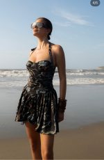 APP-C DRAPED MINI DRESS - Image 4