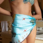 APP-C FOULARD SOLE /CUORE BEACH WRAP